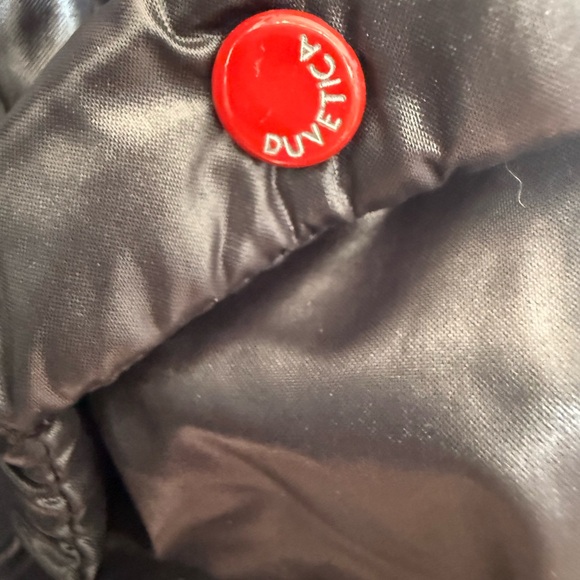 Duvetica Gray Hooded Puffer Jacket - Picture 10 of 11